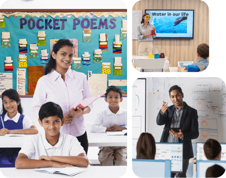 Navneet Toptech - TopClass - Students , Teachers and Smart Boards in the Classroom