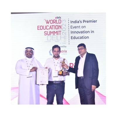 Navneet Toptech - Awards - Leading Learning Management Solution Provider Awarded By 26th Elets World Education Summit