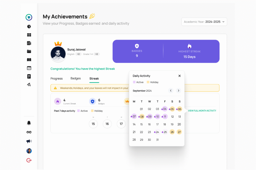 Badges of Honor-Streaks